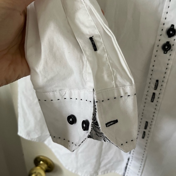 Victorious Los Angeles Western Bull Fighting Button-down Shirt - Picture 7 of 10